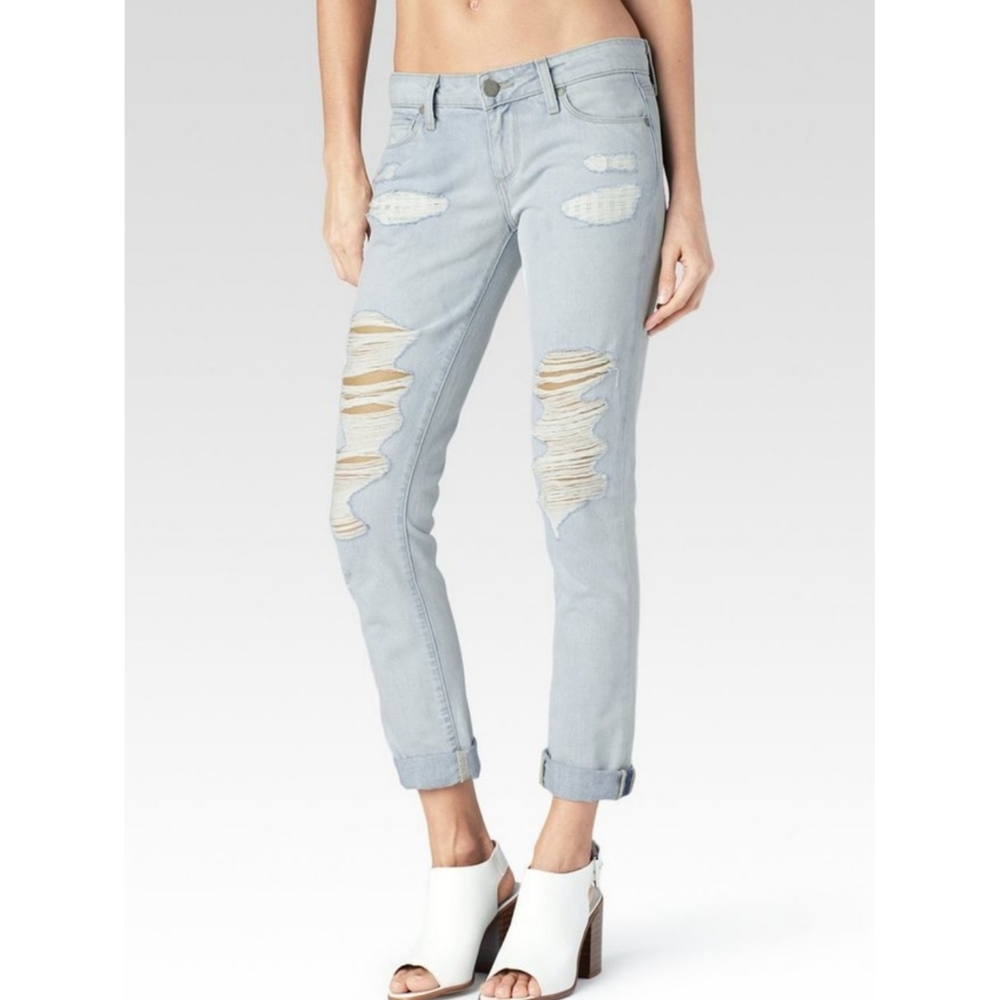 PAIGE Jimmy Jimmy Skinny Deconstructed Skinny Jean